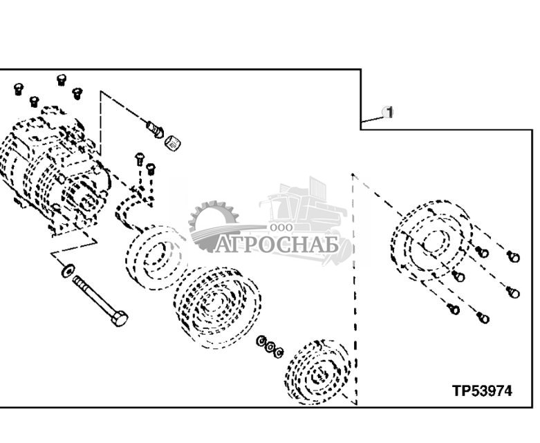 Комплект крепежа компрессора - ST26416 262.jpg